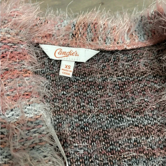 NWT. Candies Eyelash Duster Cardigan. XS - Picture 4 of 6